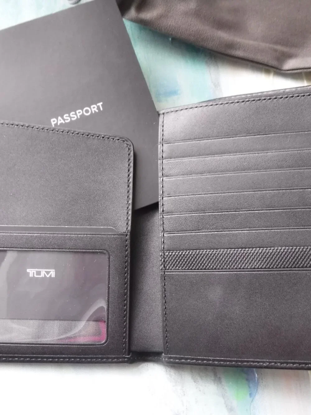 TUMI Passport Case With ID NWT